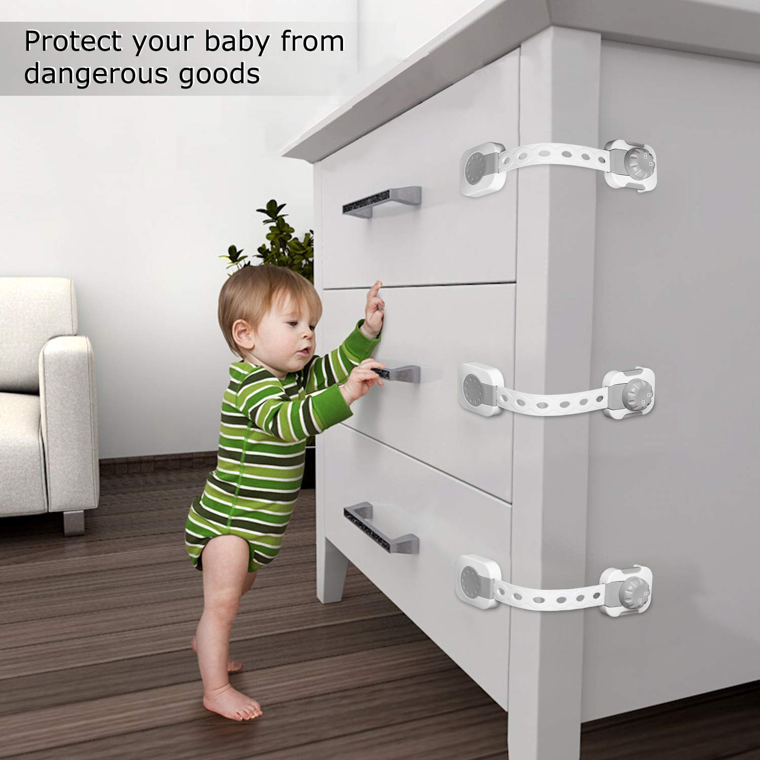 Siguranta usi copii, KidProtect set 6 bucati Siguranta usi copii, KidProtect set 6 bucati